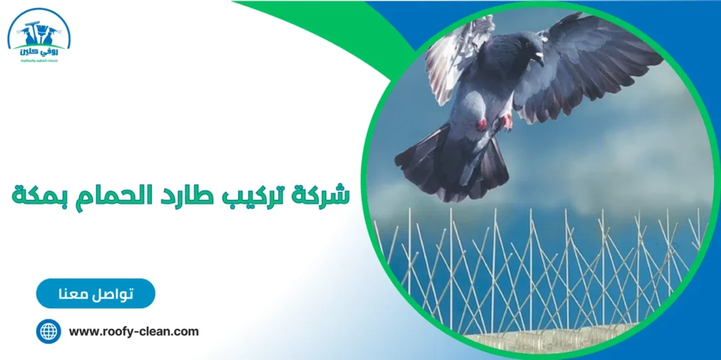 شركة تركيب طارد الحمام بمكة